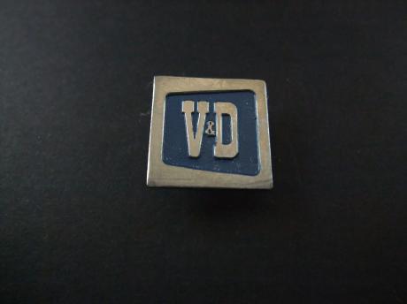V&D (Vroom & Dreesman)blauw logo